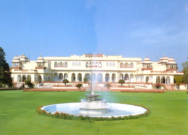 Exterior of Rambagh Palace, Jaipur