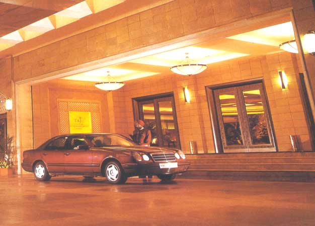 Entrance of Hotel Taj Mahal Mumbai